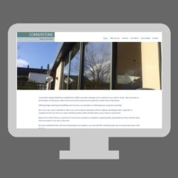 Cornerstone Design and Build website