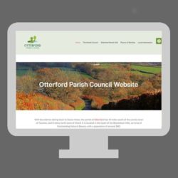 Otterford Parish Council website - designed by Michelle Abadie
